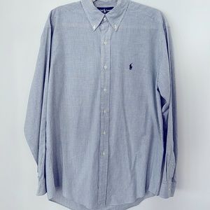 Ralph Lauren. 100% cotton. Button down casual